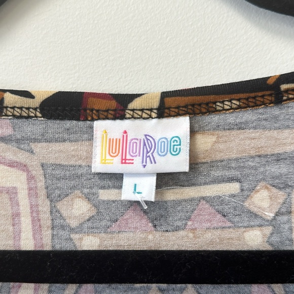 LuLaRoe Julia • Animal Print Dress • Sz L • NWT! - Picture 8 of 10